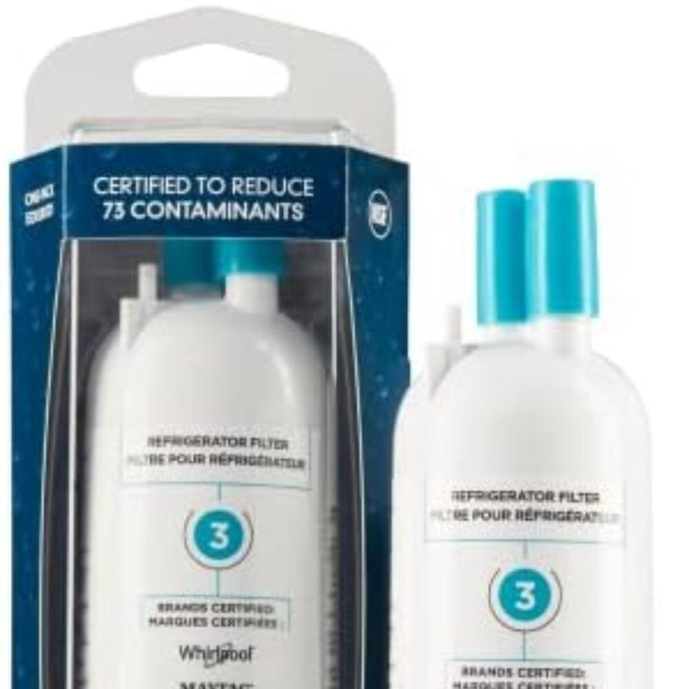 everydrop by Whirlpool Ice & Water Refrigerator Filter 3, EDR3RXD1, Single-Pack